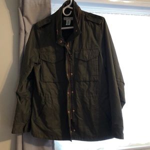 Olive green jacket